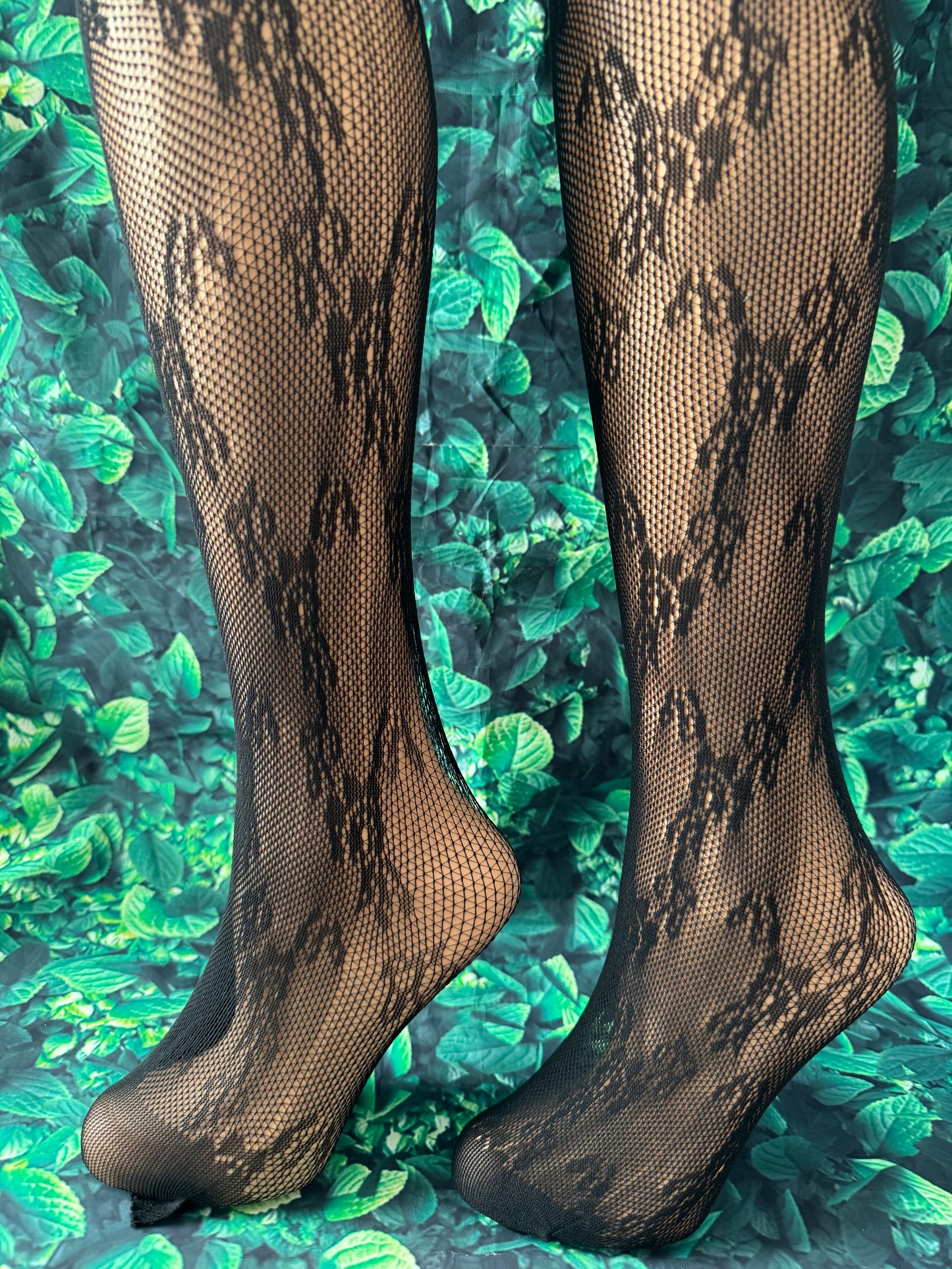 Classic Knee High Socks – Elegant Mesh Design for Women & Teens