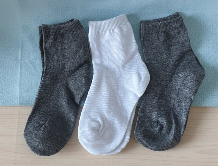 3Pack-Mosley Hosiery Boys and Girls’ Colorful Comfort Socks, Ages 1–8y.