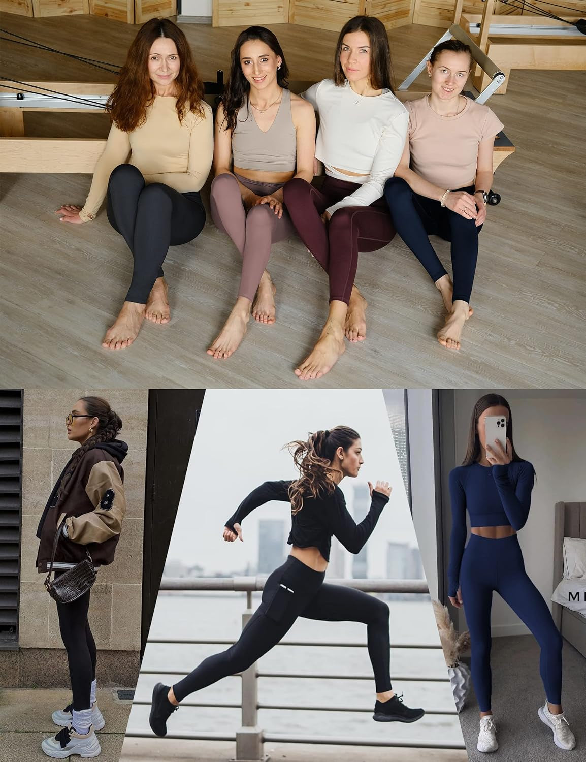 Wear these cozy pocket leggings with confidence wherever you go. 2X in size, color (B1-pink).