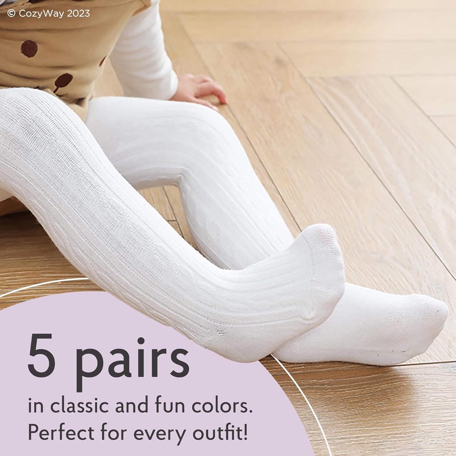 It is time  to replenish our babygirls cotton cable knit footed tights 5-pack, which includes sizes 0-6 months in Black, White, Dark Grey, Burgundy, and Pink.