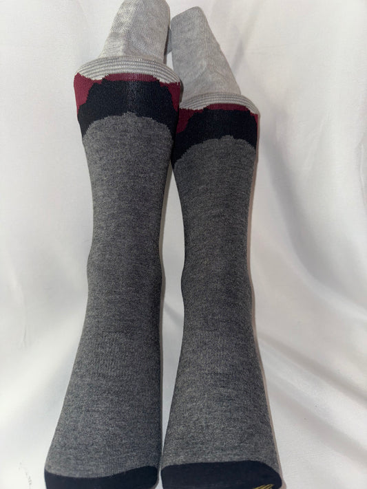 Men's teen boys designer  long-length/crew socks  offers stylish, trendy fashion choices.