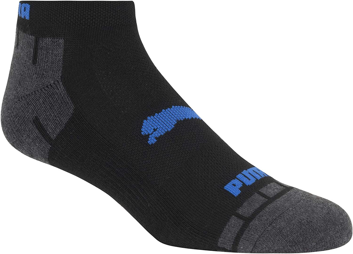 Men and Young Men Low-Cut Sock (8), Size: 10-13, Color: Black