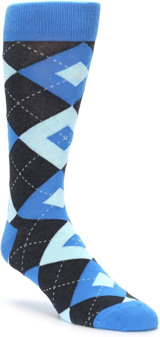 Fashionable socks for men and young men with an argyle pattern 2matchURStyle.