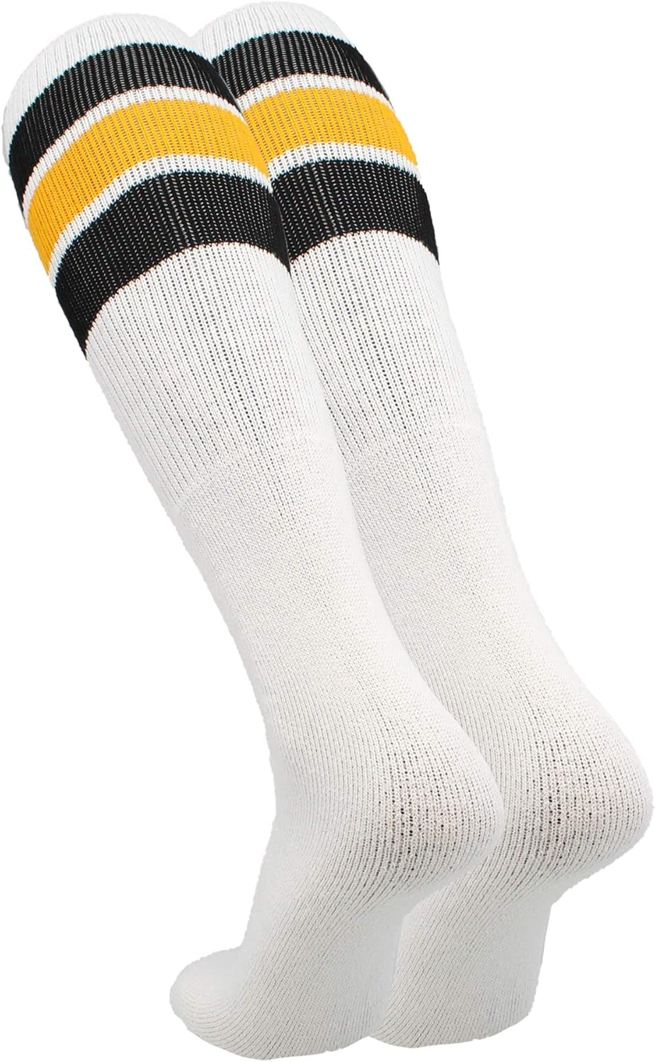 Three-Stripe Retro Tube Socks for Men, Teens, and Women