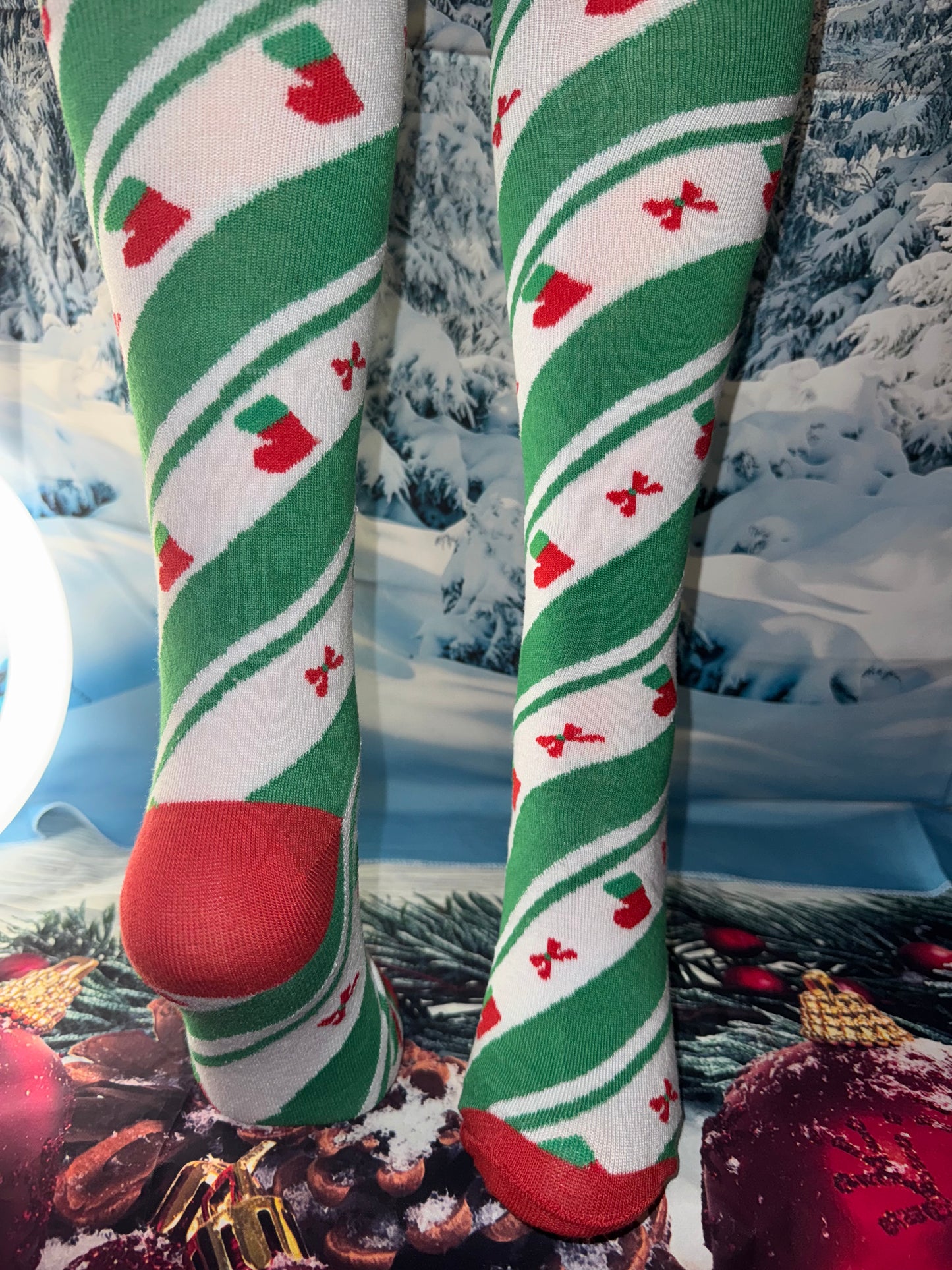 Cozy Christmas Socks – Unisex Long Knit Stockings with Holiday Patterns