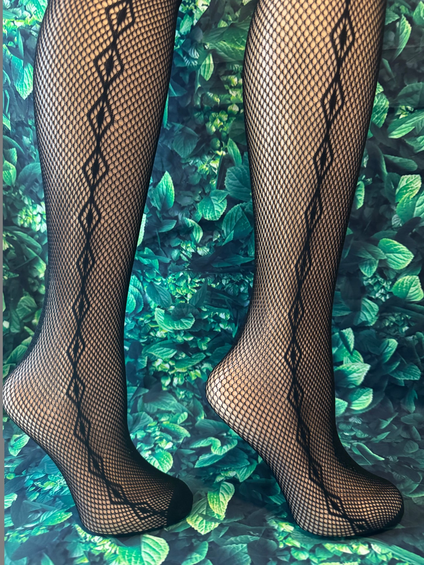 Classic Knee High Socks – Elegant  Mesh Design for Women & Teens