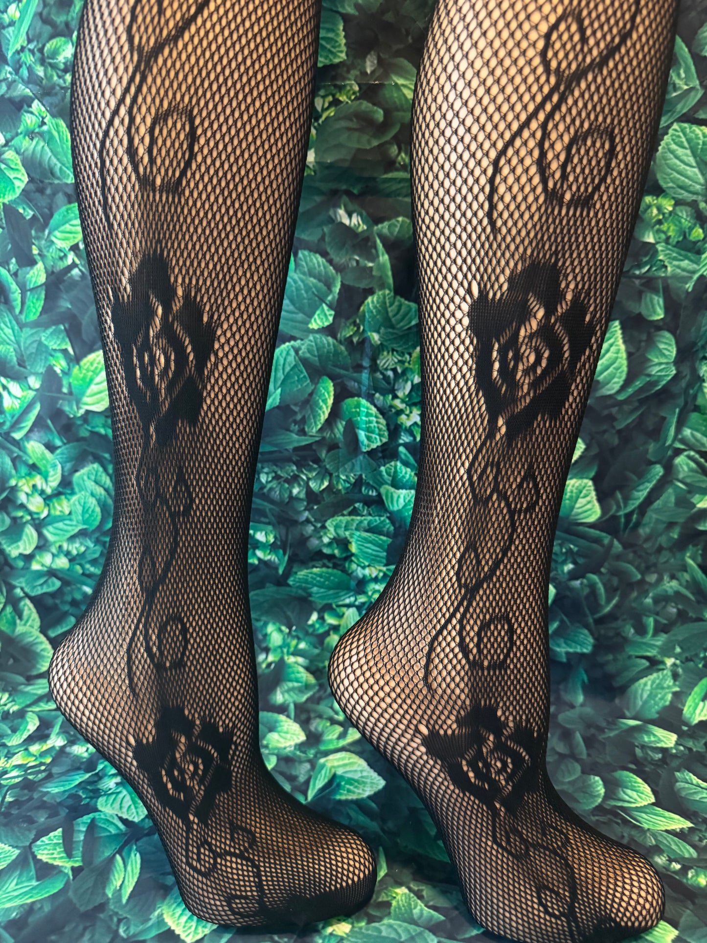 Classic Knee High Socks – Elegant  Mesh Design for Women & Teens
