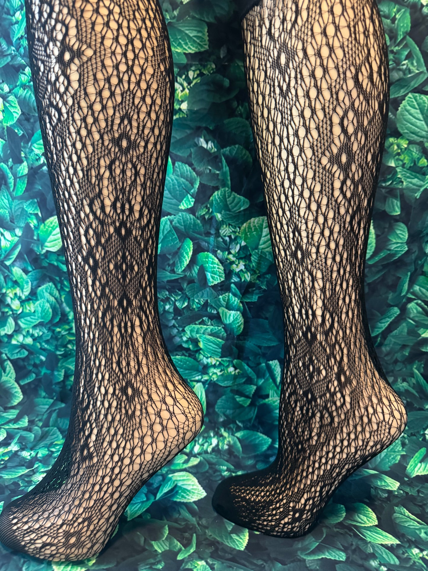 Classic Knee High Socks – Elegant  Mesh Design for Women & Teens