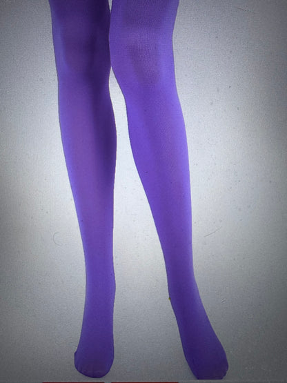 Women and Teen Girls' Pure Colorful Sheer Polyester Tights – Lightweight Elegance & Smooth Finish. #MosleyHosierySock.net