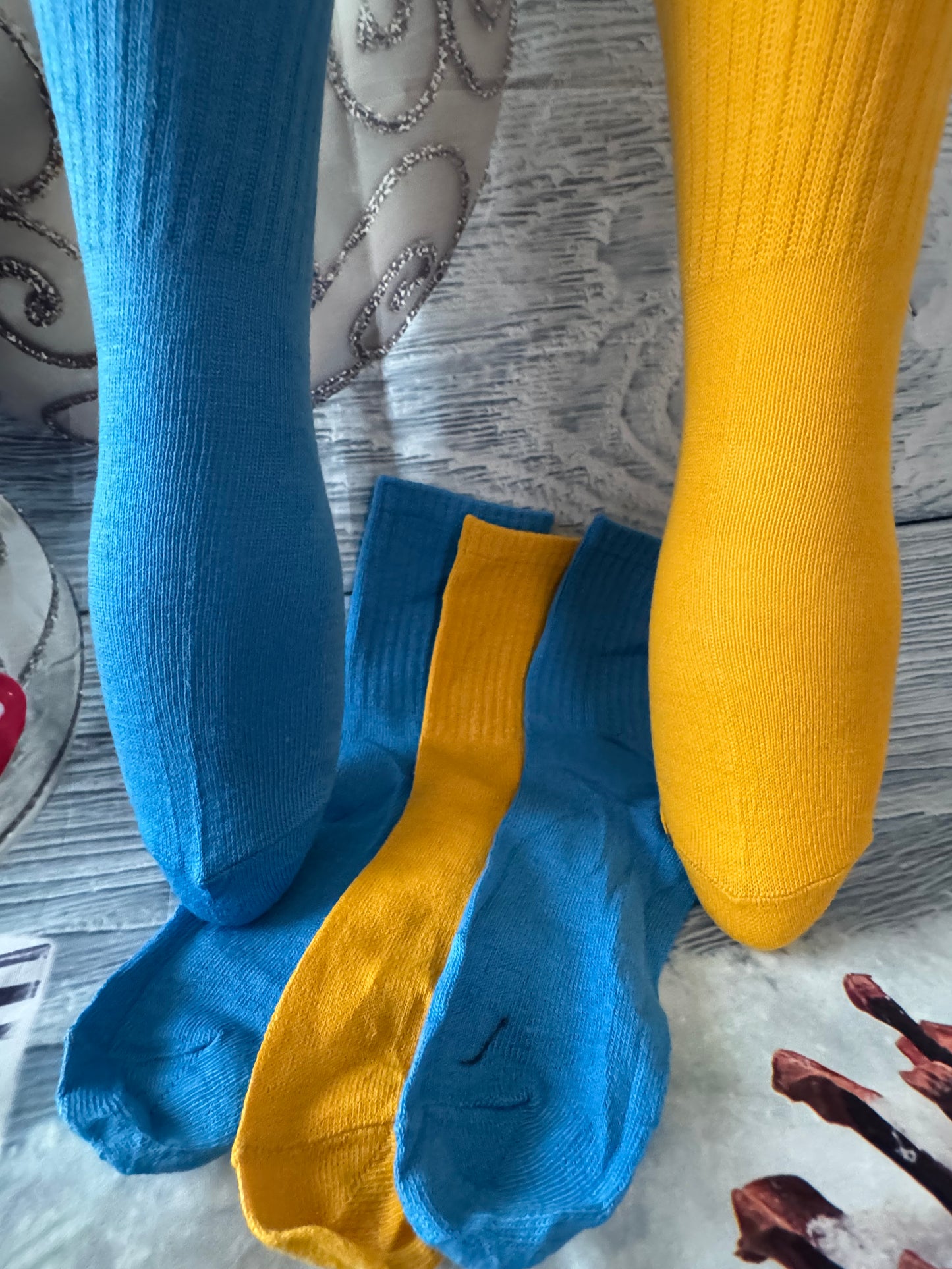 3Pack-Mosley Hosiery  Boys and Girls’ Colorful Comfort Socks, Ages 1–8y.