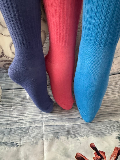 3Pack-Mosley Hosiery  Boys and Girls’ Colorful Comfort Socks, Ages 1–8y.