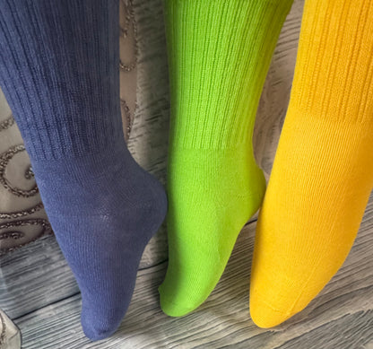 3Pack-Mosley Hosiery  Boys and Girls’ Colorful Comfort Socks, Ages 1–8y.