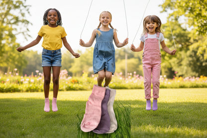 3-Pack Whether they're off to school or spending time with friends, these crew socks offer the ideal blend of comfort, durability, and a playful style in one great pair.– Available in Ages 1–3 and 4–7.