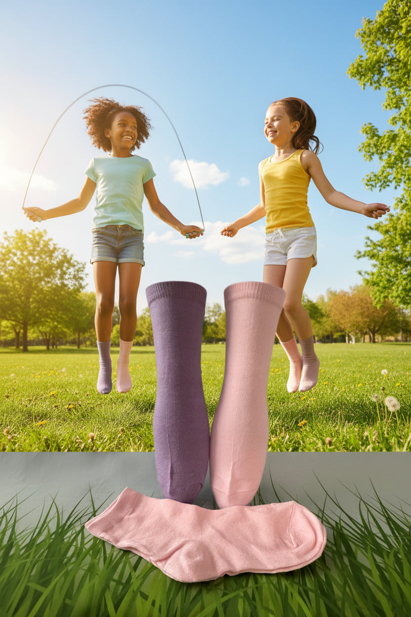 3-Pack Whether they're off to school or spending time with friends, these crew socks offer the ideal blend of comfort, durability, and a playful style in one great pair.– Available in Ages 1–3 and 4–7.