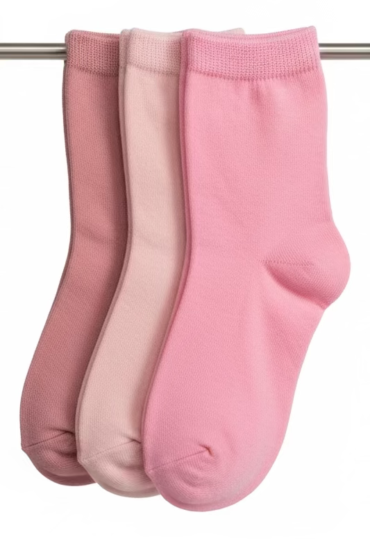 3-Pack Kids’ Wool Winter Socks for Boys & Girls – Cozy, Durable, Multi-Color Foot Area – Available in Ages 1–3 and 4–7.