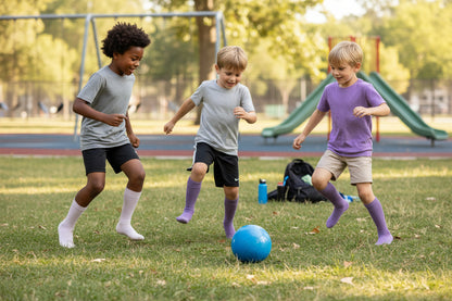 3-Pack Whether they're off to school or spending time with friends, these crew socks offer the ideal blend of comfort, durability, and a playful style in one great pair.– Available in Ages 1–3 and 4–7.
