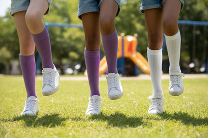 3-Pack Whether they're off to school or spending time with friends, these crew socks offer the ideal blend of comfort, durability, and a playful style in one great pair.– Available in Ages 1–3 and 4–7.