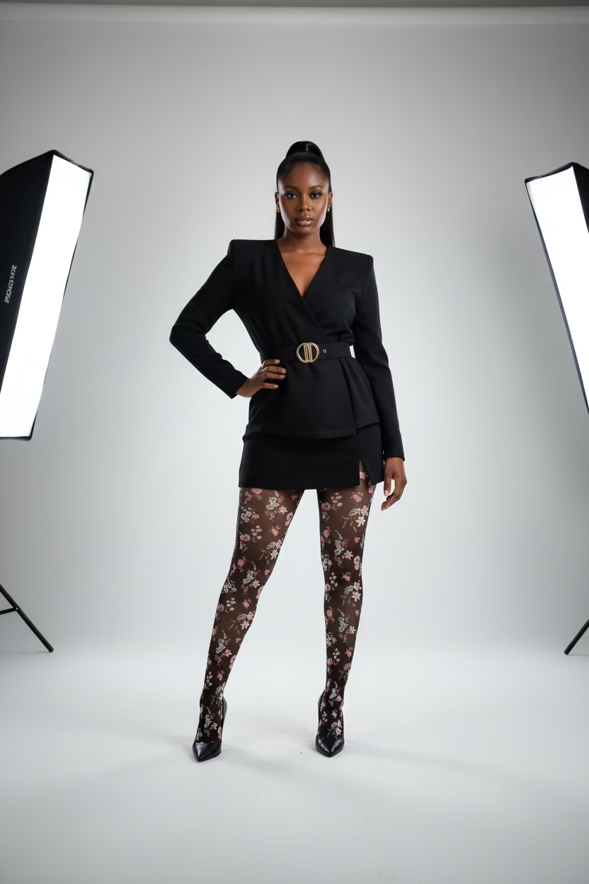 Pattern Tights fit your personality with fun, fashionable flair. One Size Fit All