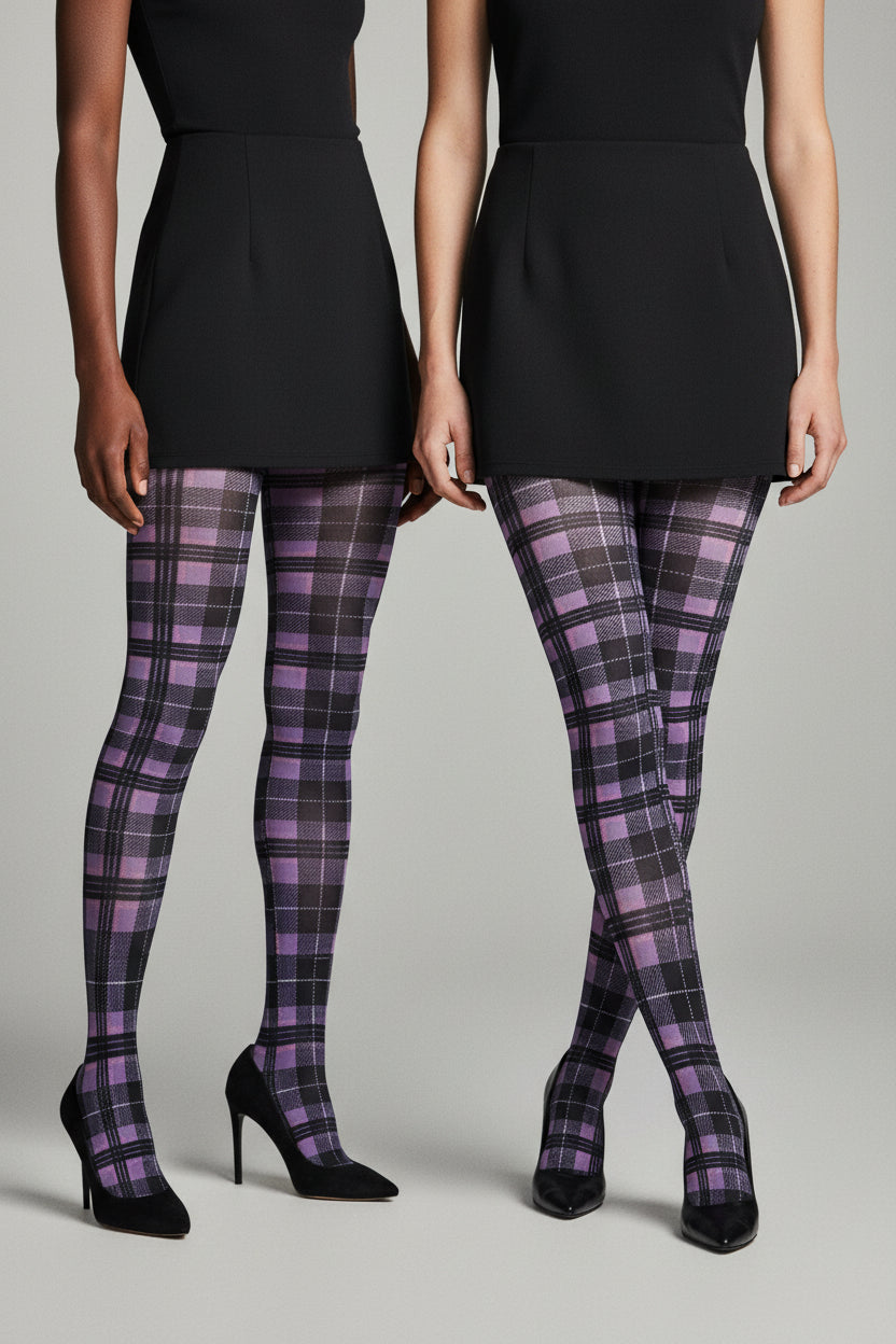 Pattern Tights fit your personality with fun, fashionable flair. One Size Fit All