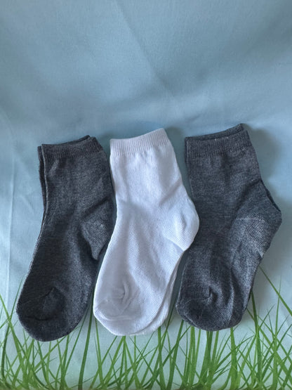 3Pack-Mosley Hosiery  Boys and Girls’ Colorful Comfort Socks, Ages 1–8y.