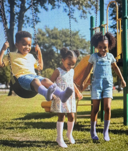 3-Pack Whether they're off to school or spending time with friends, these crew socks offer the ideal blend of comfort, durability, and a playful style in one great pair.– Available in Ages 1–3 and 4–7.