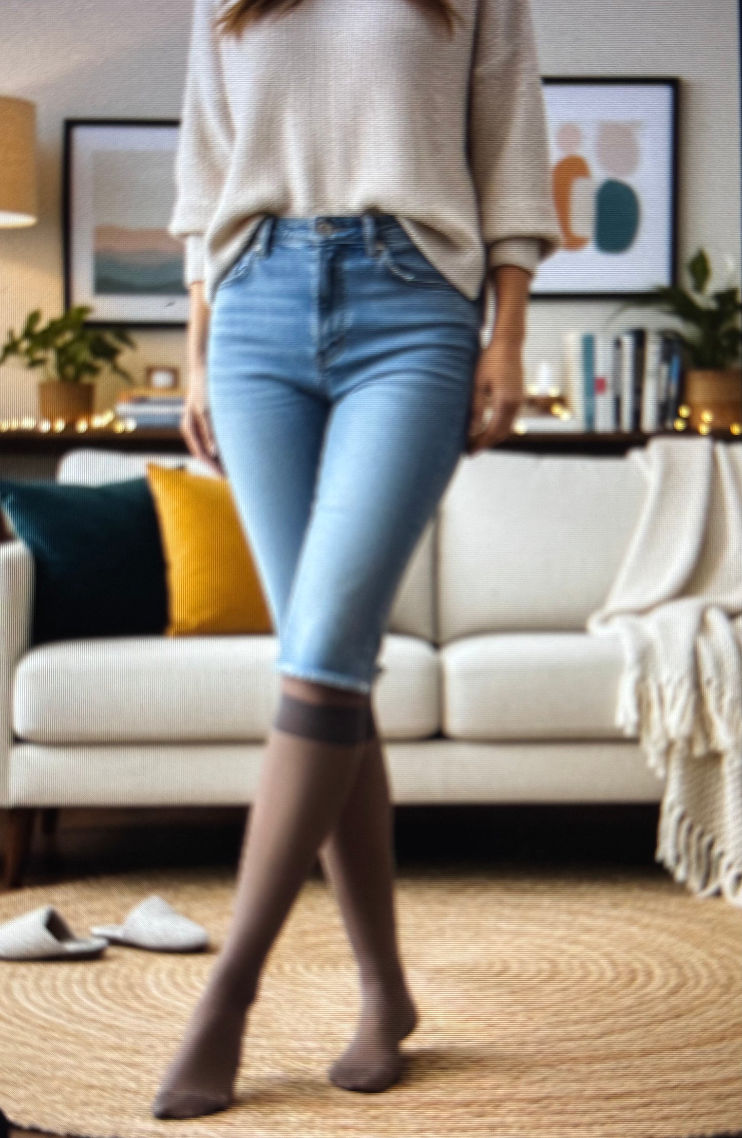 Women’s &Teen Girls’ 4-pack Sheer Knee-High Socks are crafted with ultra-soft, breathable fabric for all-day comfort.