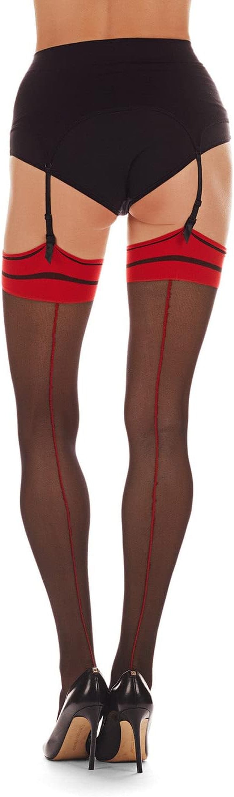 Women'S between the Lines 20 Denier Sheer Backseam Stocking