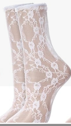 Lace Ankle Socks for Women and Teen Girls' – Elegant, Soft & Versatile