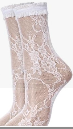 Lace Ankle Socks for Women and Teen Girls' – Elegant, Soft & Versatile