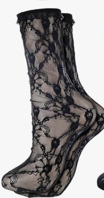 Lace Ankle Socks for Women and Teen Girls' – Elegant, Soft & Versatile