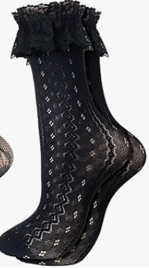 Lace Ankle Socks for Women and Teen Girls' – Elegant, Soft & Versatile