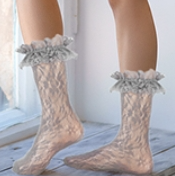 Lace Ankle Socks for Women and Teen Girls' – Elegant, Soft & Versatile