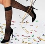 Classic Knee High Socks – Elegant  Mesh Design for Women & Teens